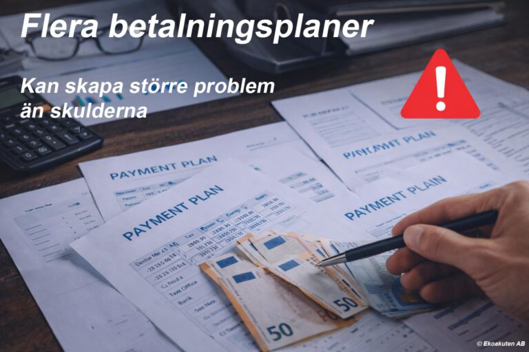 Dokument med betalningsplaner och kassaflödesproblem i företag med ekonomiska svårigheter.