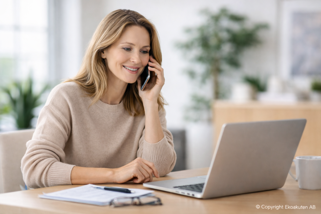 Telefonsamtal som första steg – tryggt och personligt samtal med Ekoakuten AB