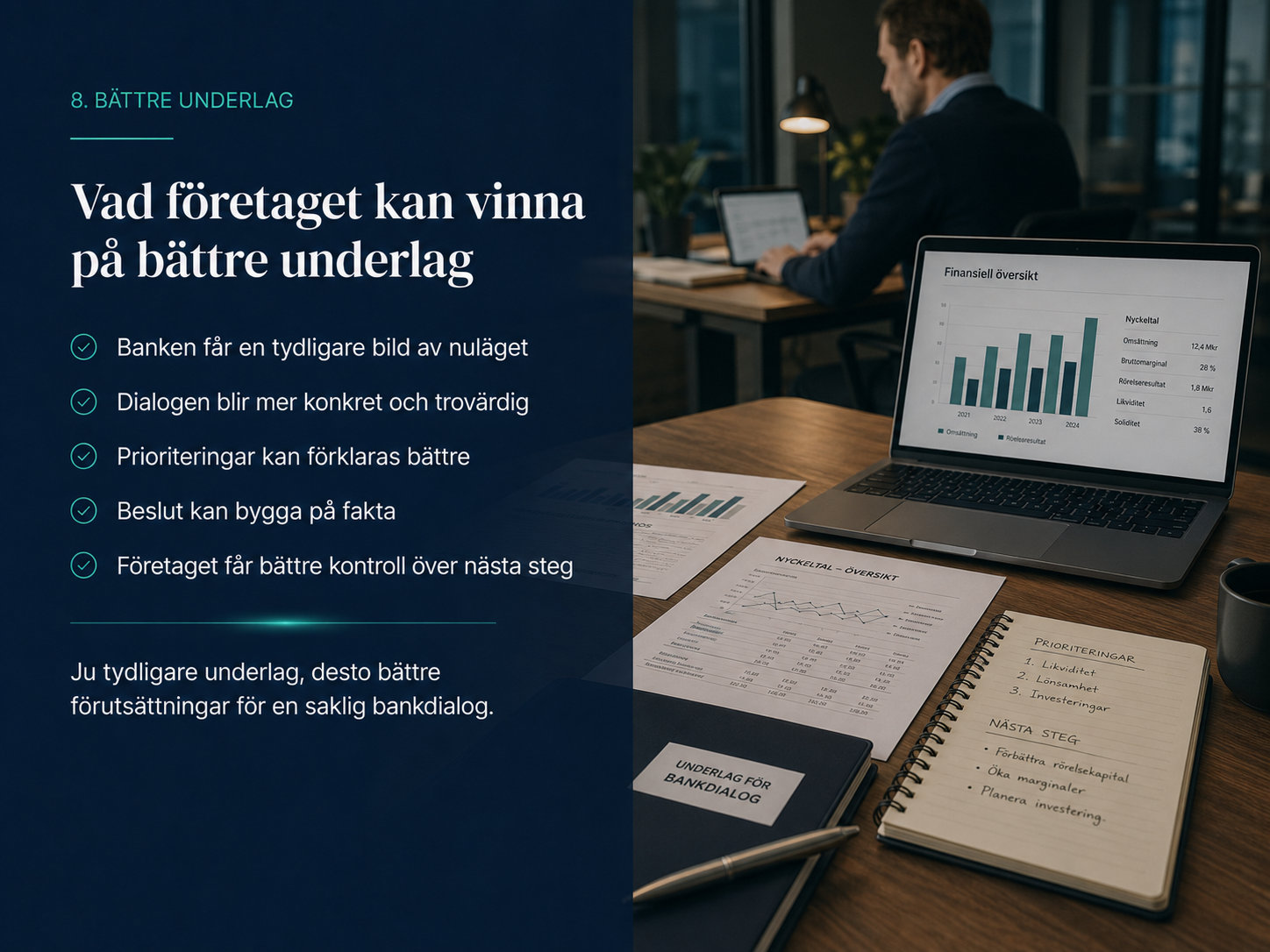 kassaflödesprognos och prioriteringar