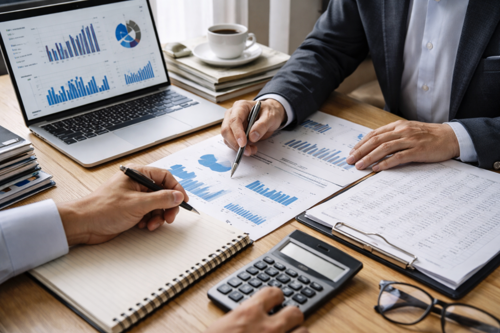 Nulägesanalys och genomgång av bokföring vid inledning av krisuppdrag