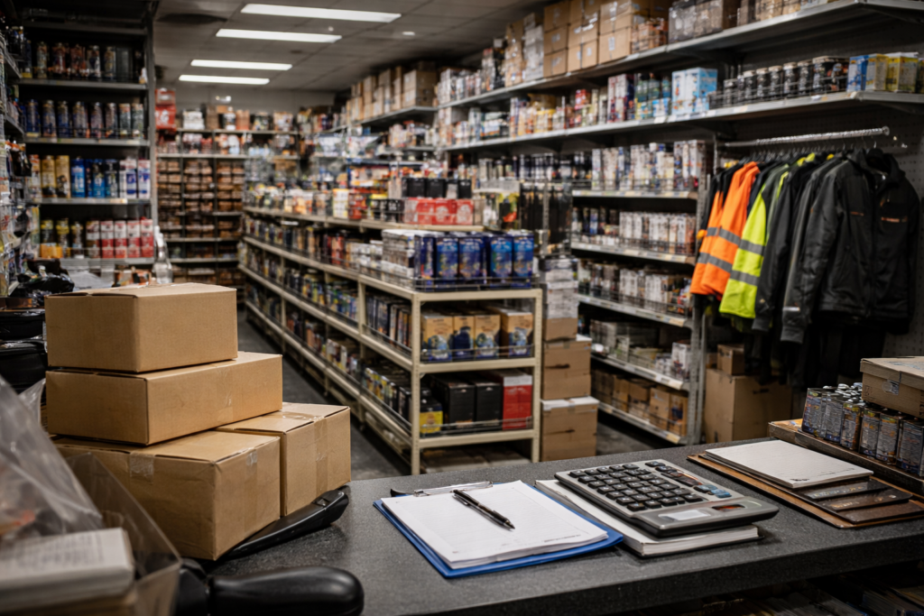 Butiksverksamhet med lager och kassaflöde – nulägesanalys inför bankbeslut