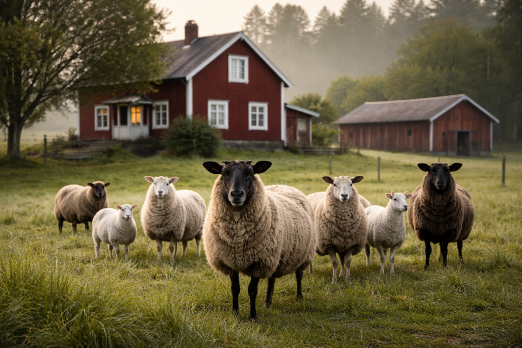 Fårfarm i Sverige – anonymiserat case om skatterevision, bristande bokföring och ekonomisk nulägesanalys