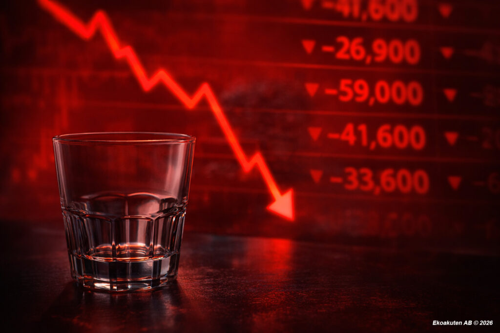 Fallande ekonomiska nyckeltal och risk för kapitalbrist i aktiebolag