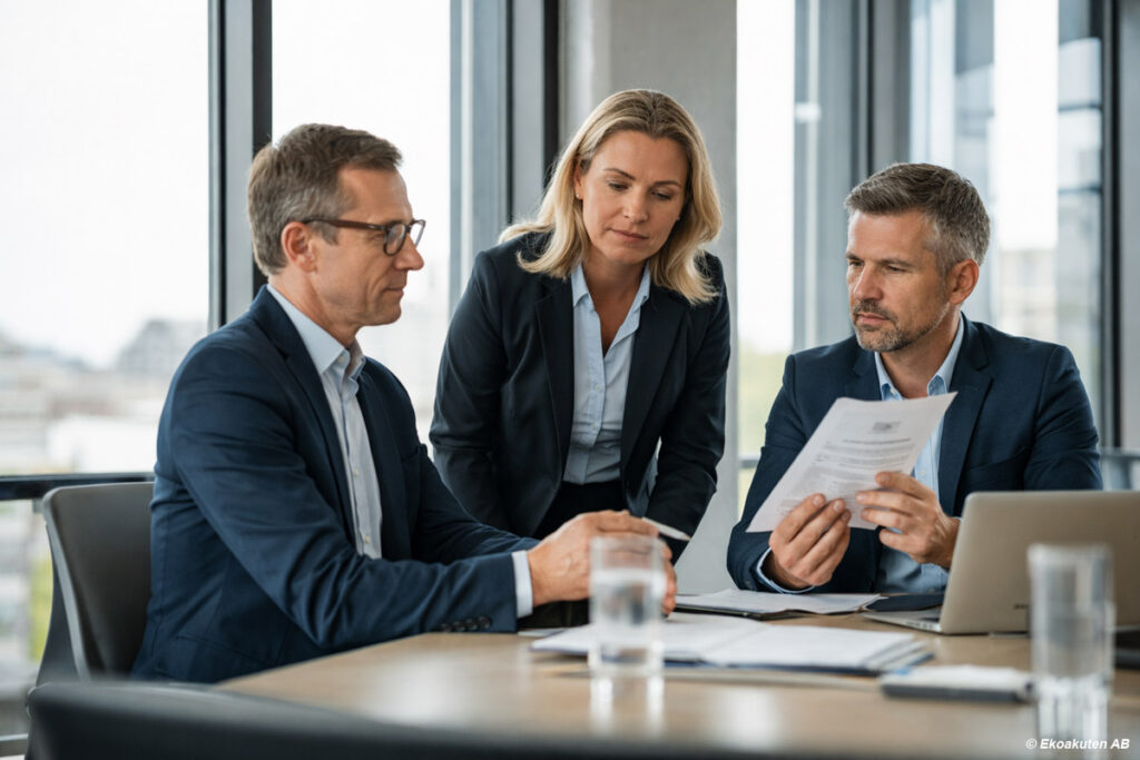 företag analyserar juridisk tvist efter stämning i tingsrätt