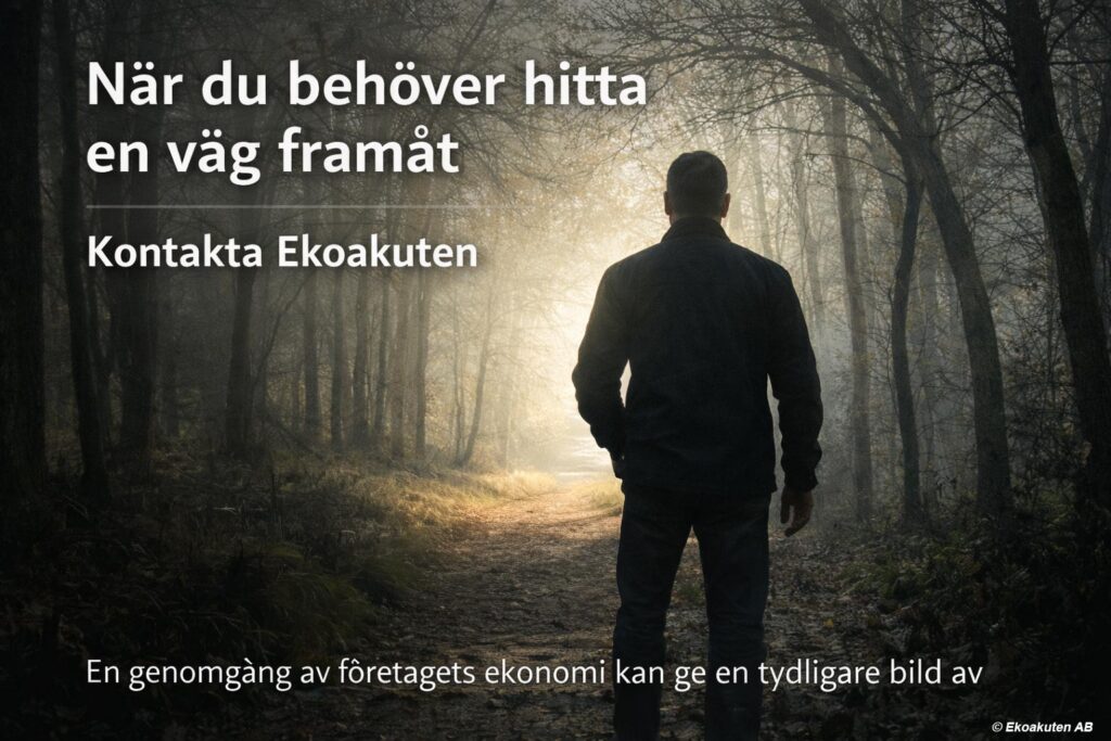 foretagare som star pa en vag och funderar over hur han ska ga vidare med sitt foretag