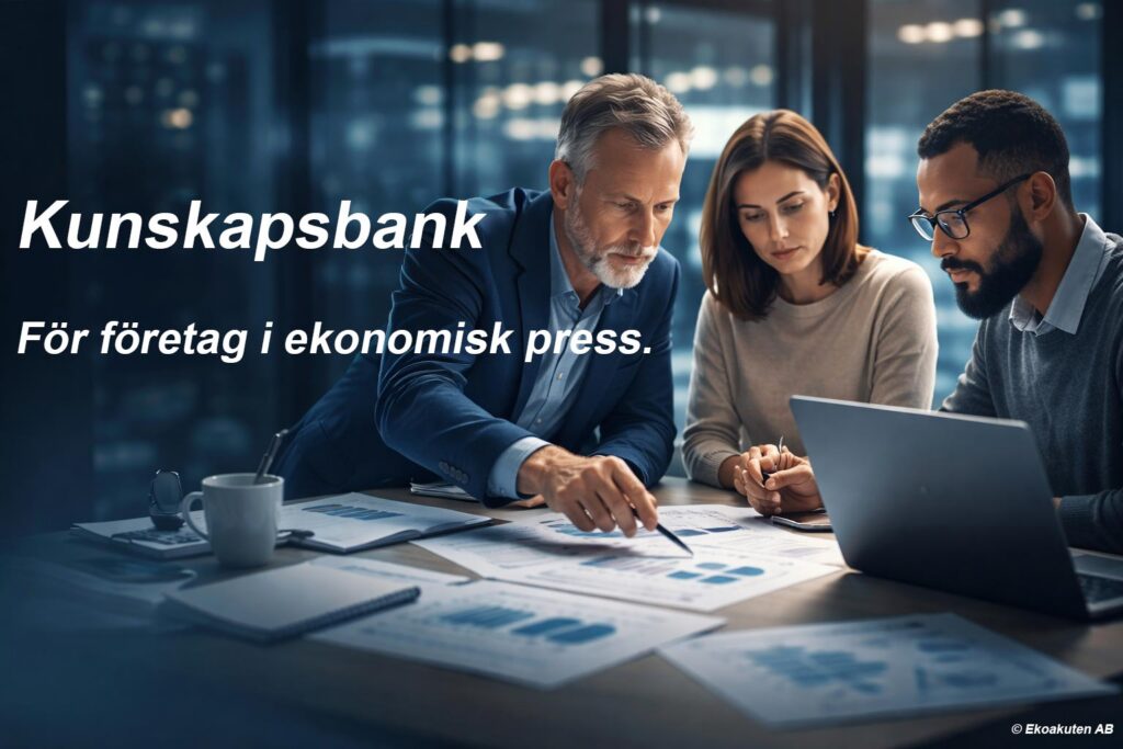 Kunskapsbank från Ekoakuten om företag i ekonomisk press och ekonomisk analys för företagare