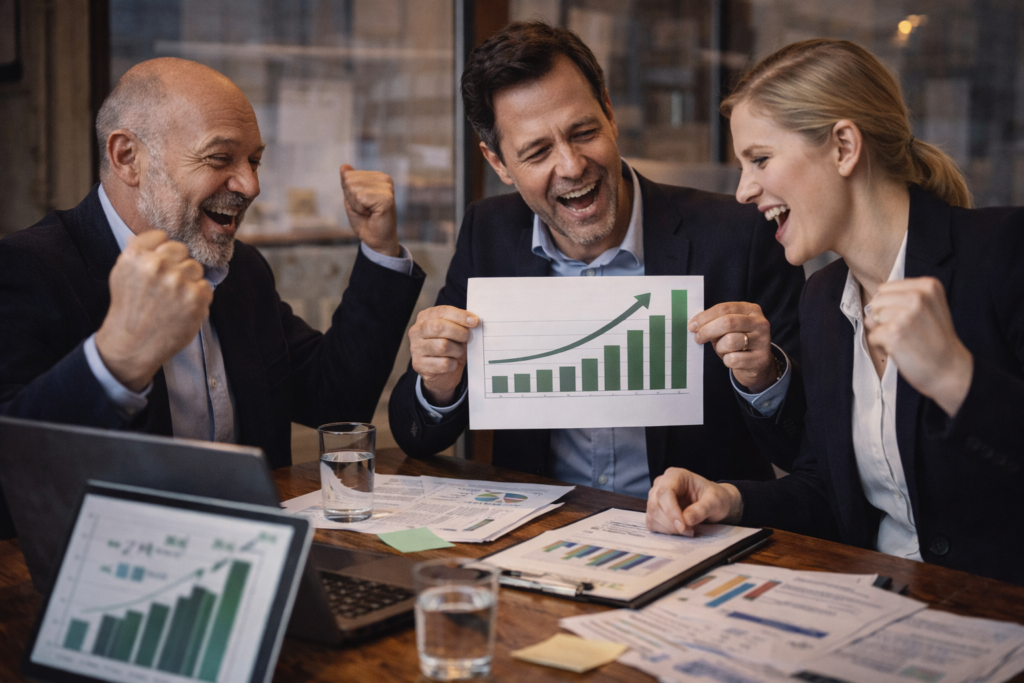 Resultat efter strukturerade åtgärder i företag där tillfälliga lösningar ersatts