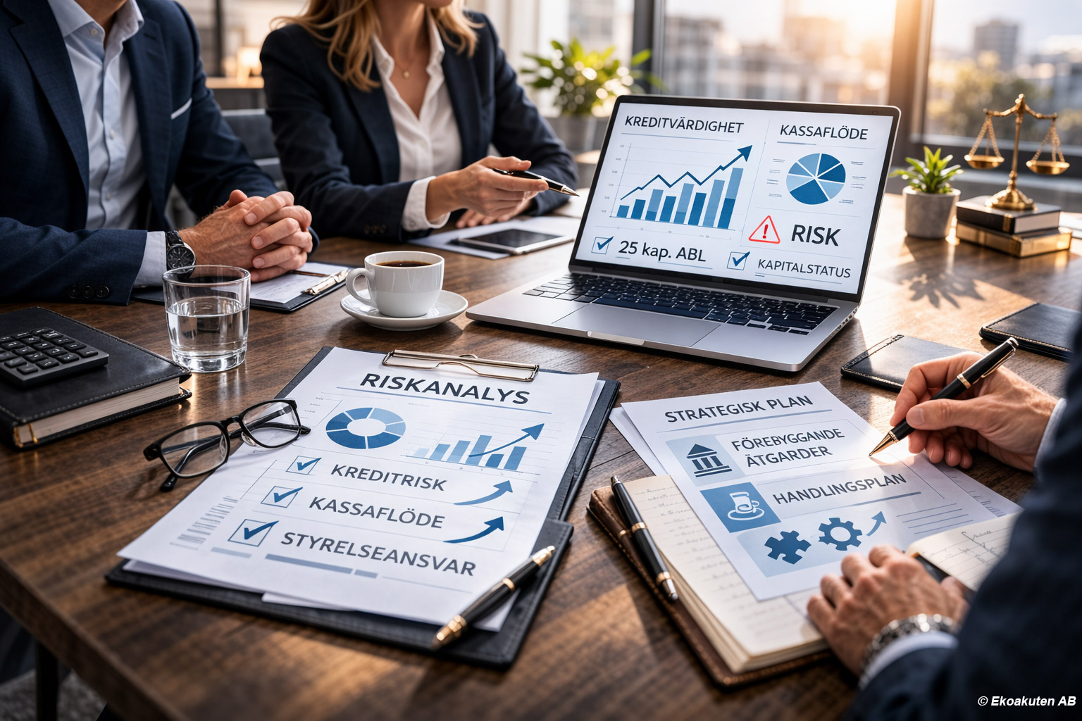 strategisk riskanalys vid betalningsföreläggande företag