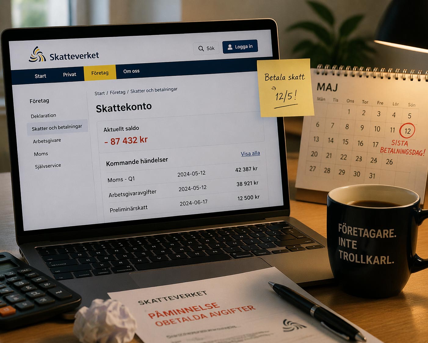 kassaflöde analys på dator företag