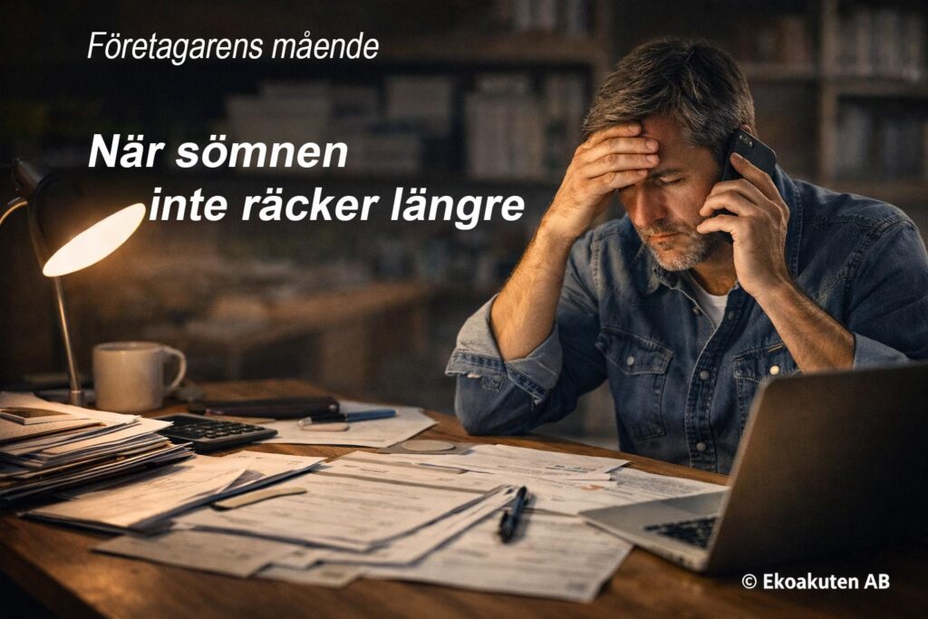 När sömnen inte räcker till