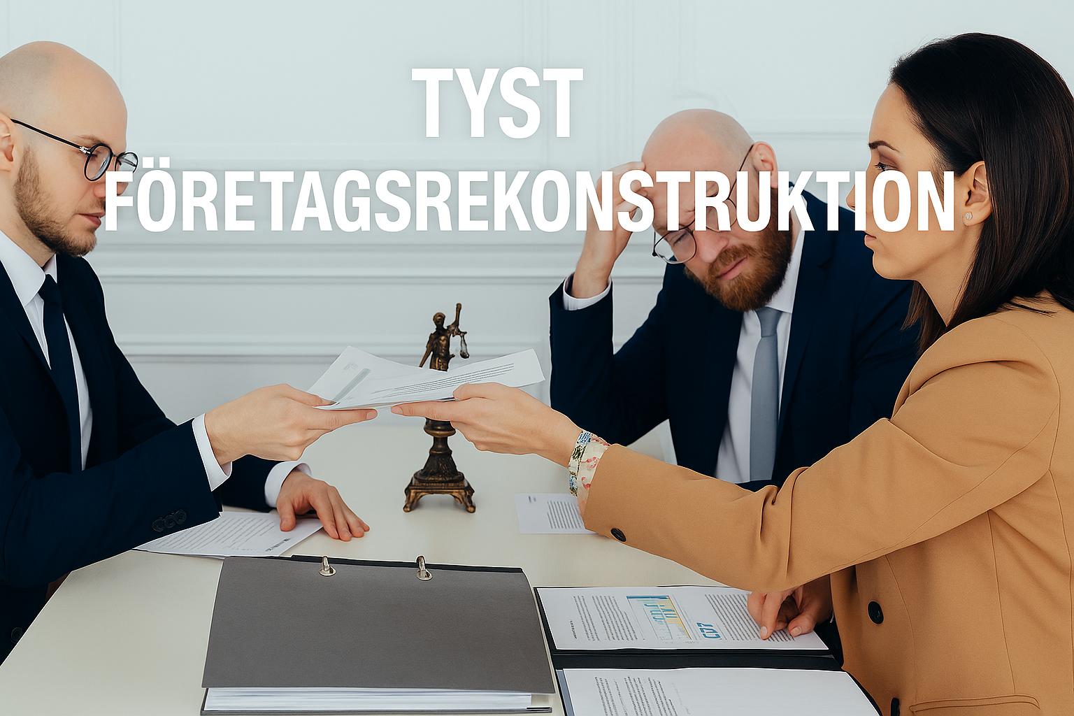 tyst företagsrekonstruktion