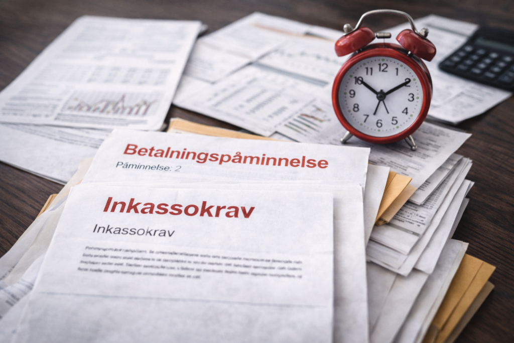 Utgångsläge inför underhandsackord – företag med inkassokrav, betalningspåminnelser och akut tidspress i anonymiserat kundcase från Ekoakuten AB